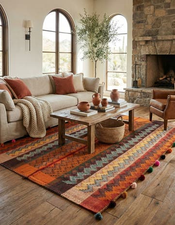 4' 10 x 6' 6 Jajim Rug