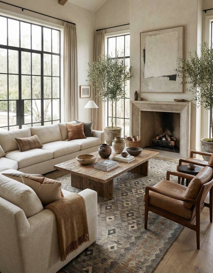 Detail image of 6' 8 x 9' 7  Hand Woven Kilim Maymana Wool Rug