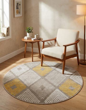 3' 1 x 3' 1 Laguna Round Rug