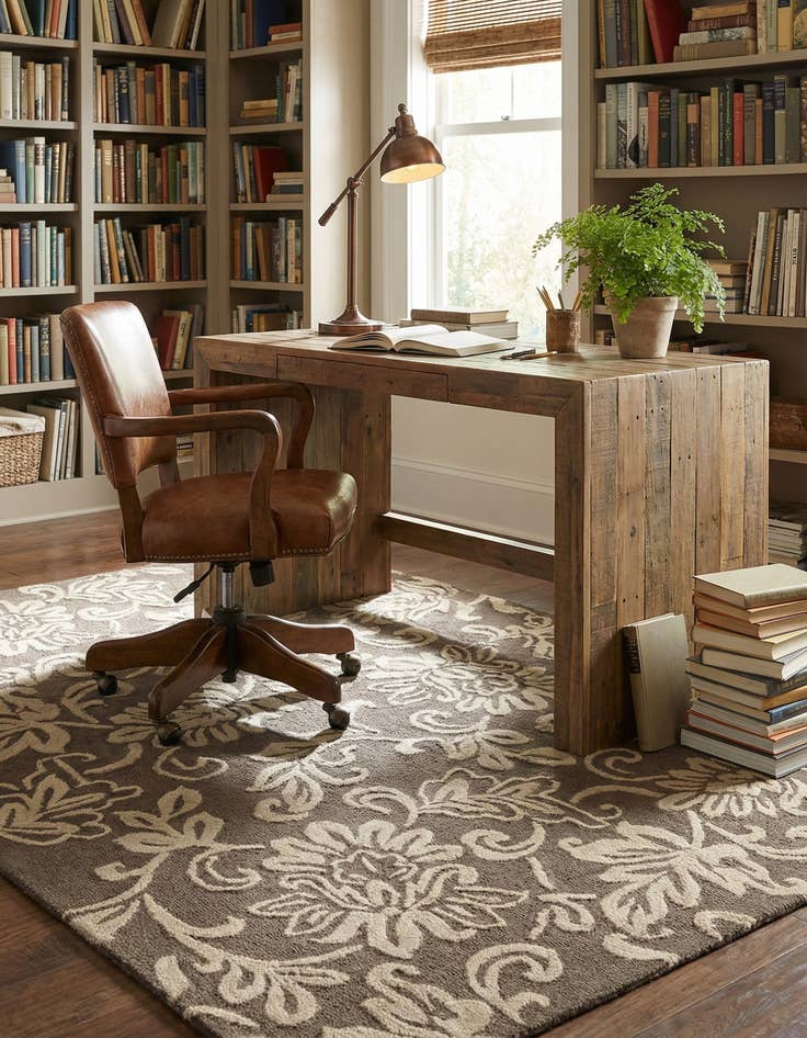 Detail image of 5' x 8' Agra Rug