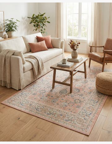 Powder Pink Whitney Rug