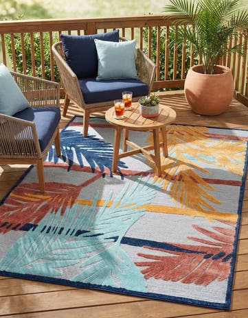 7' x 10' Easy-Clean Belize Indoor / Outdoor Rug