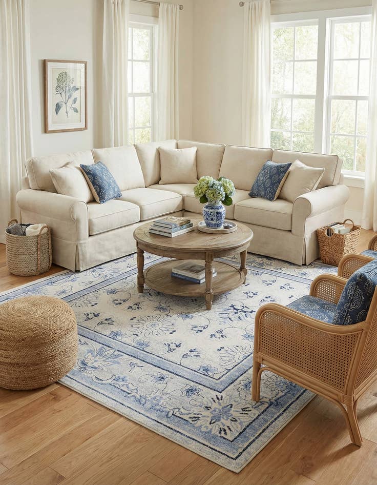 Detail image of 10' x 10' Vista Square Rug