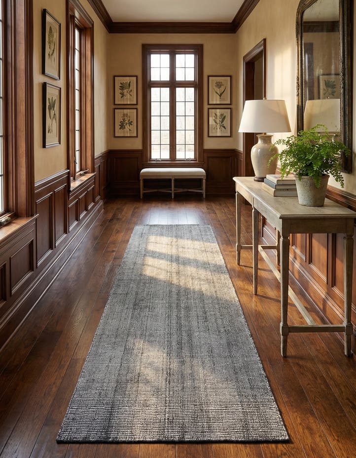 2' 7 x 13' 1 Hand Woven Jill Zarin English Mano...