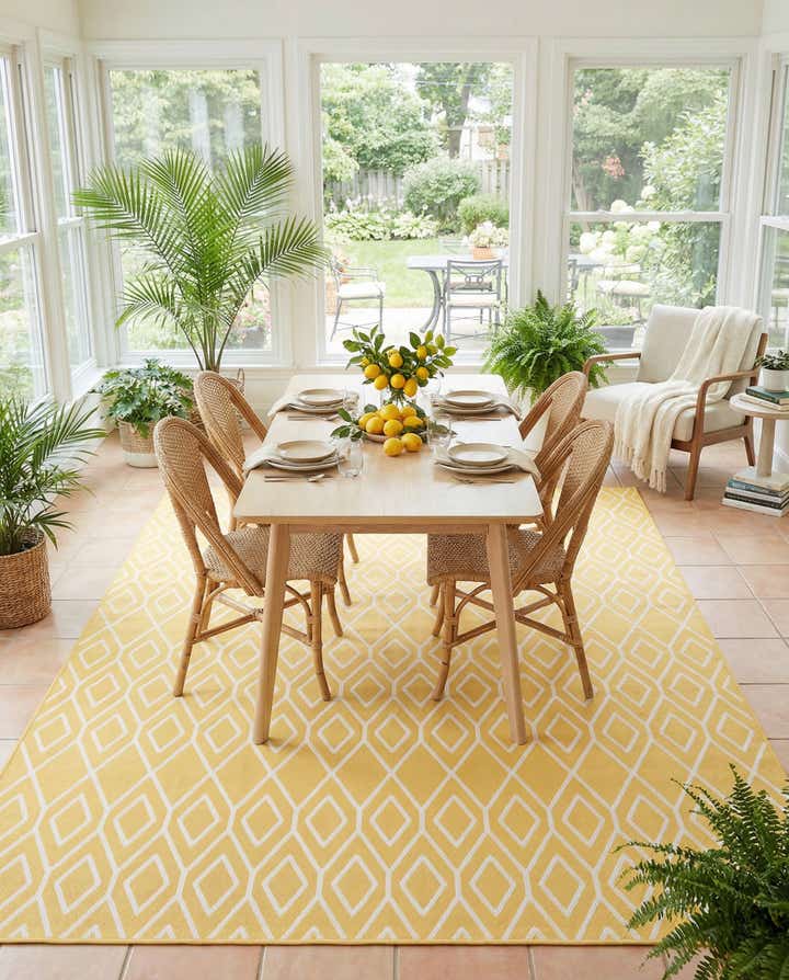 9' x 12' Easy-Clean Jill Zarin Turks and Caicos Indoor / Outdoor Rug