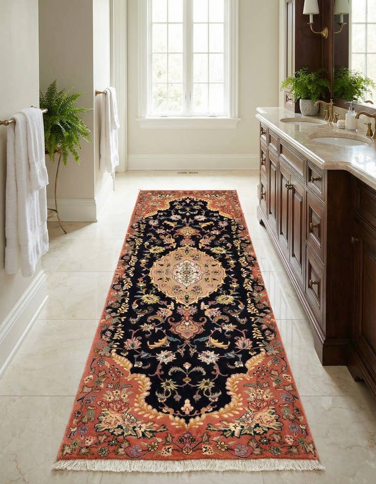 Detail image of 2' 9 x 6' 4 Tabriz Runner Rug