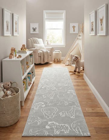 2' 7 x 12' Whimsy Kids Runner Rug