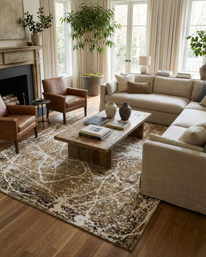 8' 10 x 12' Hand Knotted Ultra Vintage Persian Wool Rug