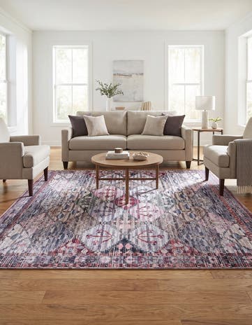 7' 10 x 7' 10 Washable Mangata Square Rug