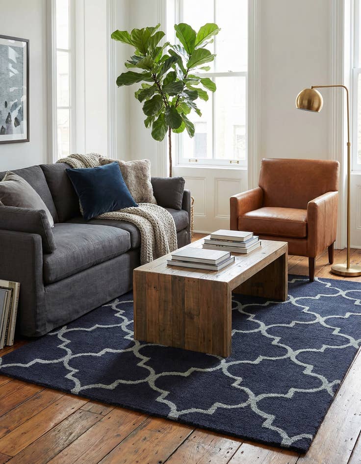 Detail image of 4' x 6' Luna Rug