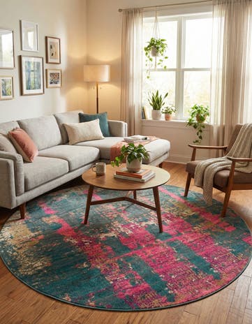 8' x 8' Delilah Round Rug