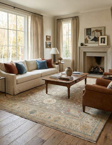 8' 10 x 12' 1 Ziegler Rug