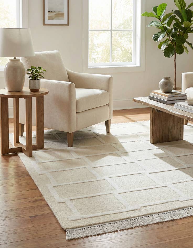 Detail image of 2' 11 x 5' 1  Hand Knotted Darya Wool Rug