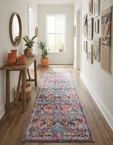 Red Budapest Runner Rug