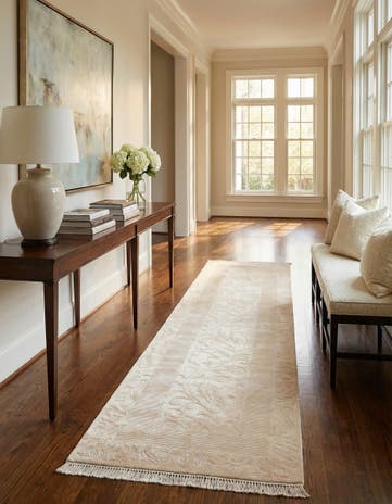 3' 3 x 12' 9 Hand Knotted Darya Runner Rug