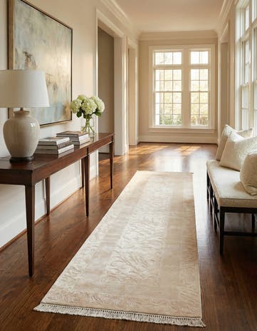 3' 3 x 12' 9 Hand Knotted Darya Runner Rug