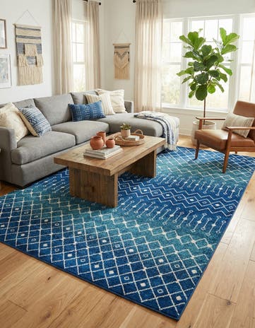 10' 8 x 14' Moroccan Trellis Rug