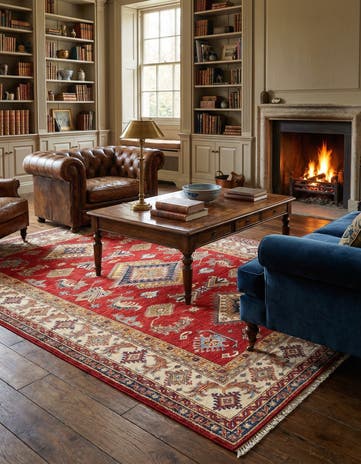 5' 6 x 8' 4 Kazak Wool Rug