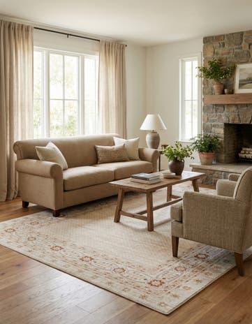 Ivory Charlotte Rug