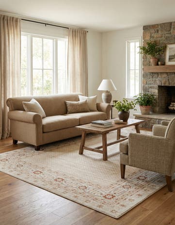 Ivory Charlotte Rug