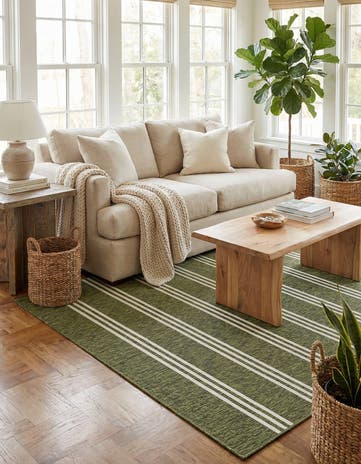 7' 10 x 10' Easy-Clean Jill Zarin Anguilla Indoor / Outdoor Rug