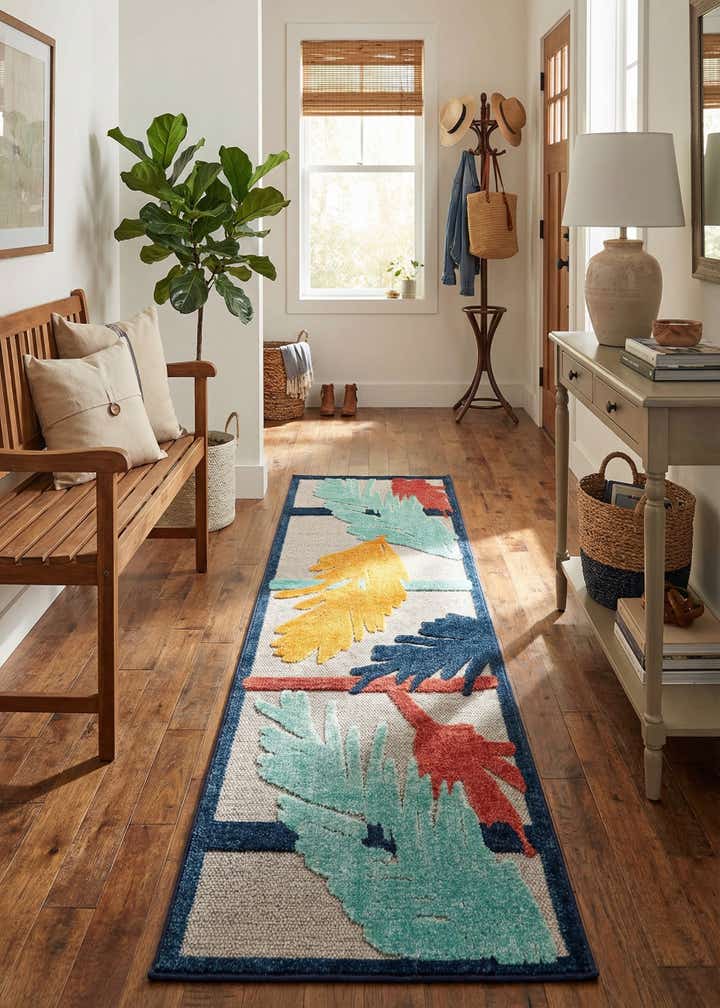 2' x 8' Easy-Clean Belize Indoor / Outdoor Runner Rug