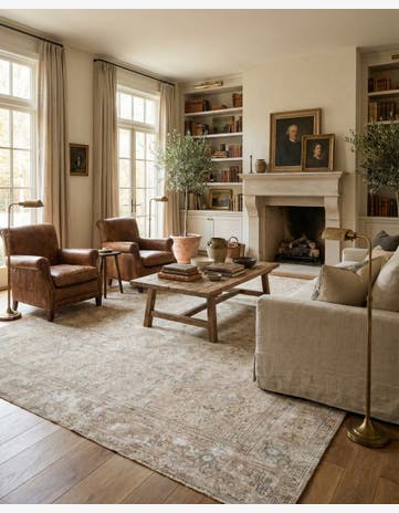 9' 8 x 12' 9 Hand Knotted Ultra Vintage Persian Wool Rug