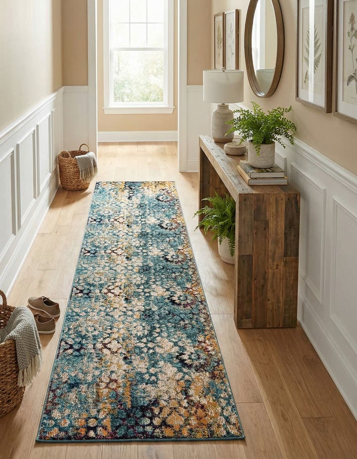 2' 7 x 10' Washable Carnevale Runner Rug