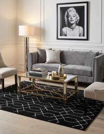 5' 3 x 7' Marilyn Monroe&trade; Glam Trellis Rug
