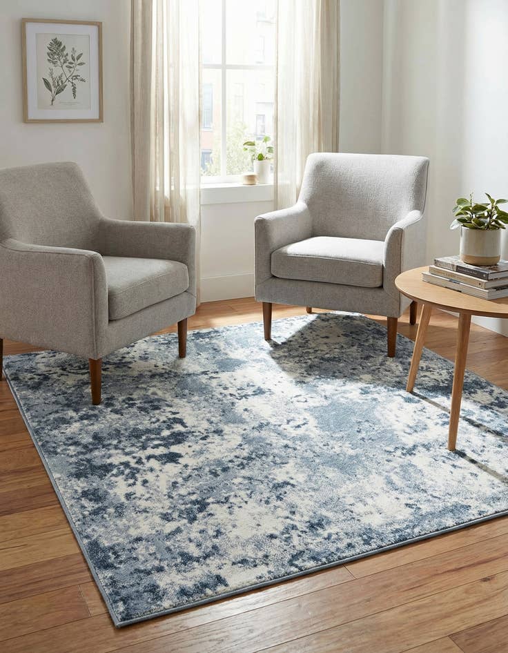 Detail image of 4' x 4' Aurora Square Rug