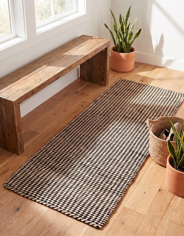 2' x 4' 1 Hand Woven Laurel Handwoven Jute R...