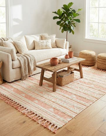 8' x 10' Hand Woven Arizona Wool Rug