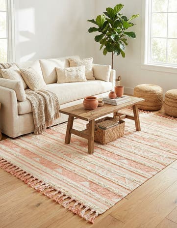 8' x 10' Hand Woven Arizona Wool Rug