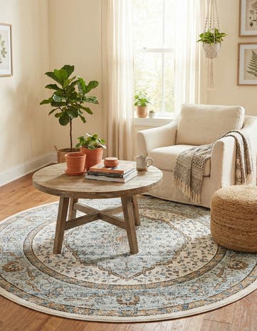 7' x 7' Nyla Round Rug