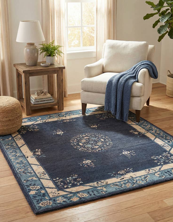 Detail image of 5' 1 x 5' 1 Boutique Square Rug