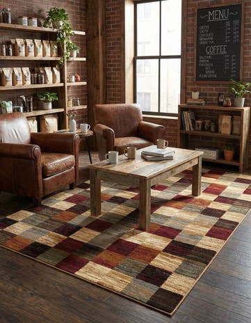 6' x 9' Cafe Rug