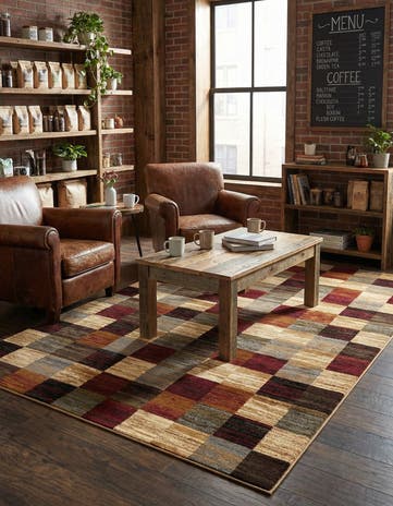 6' x 9' Cafe Rug
