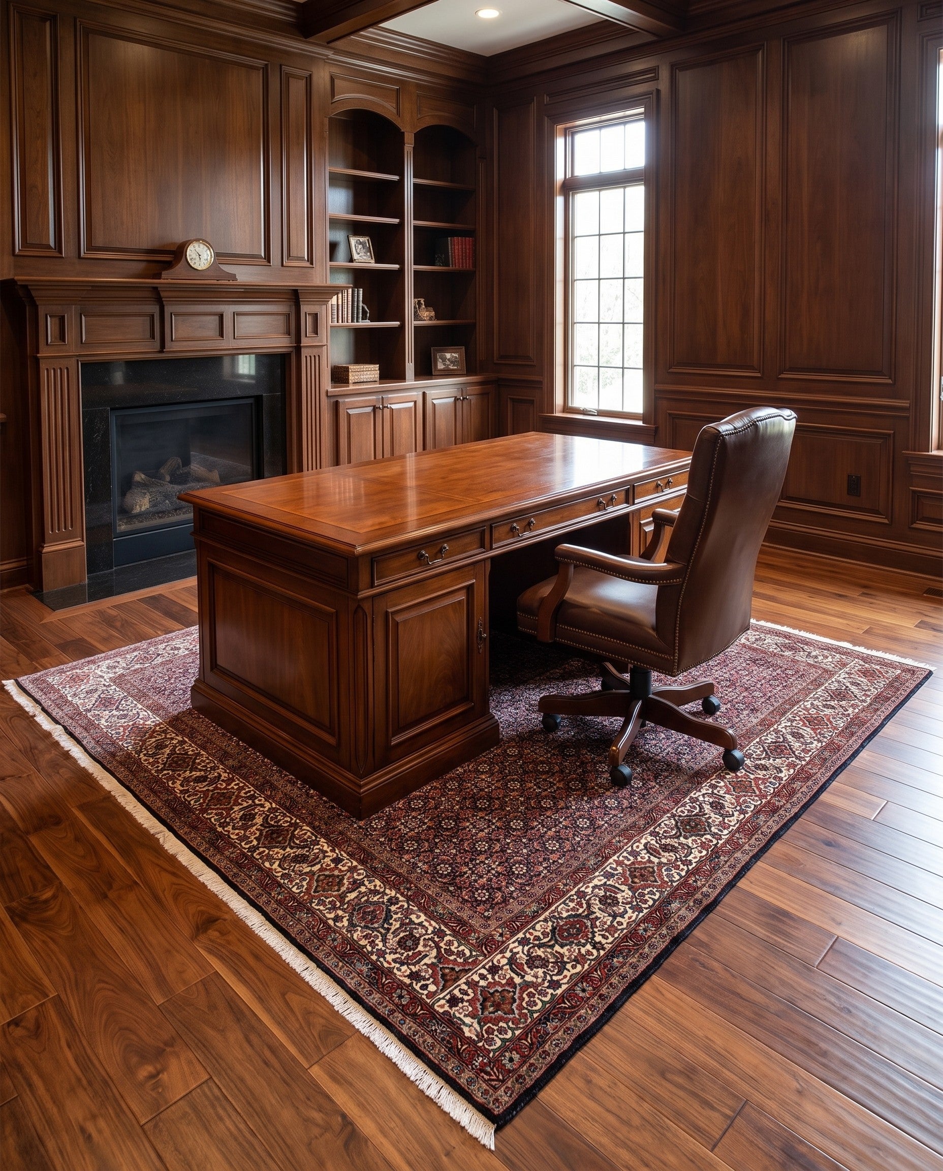 6' 9 x 6' 9 Bidjar Wool Square Rug