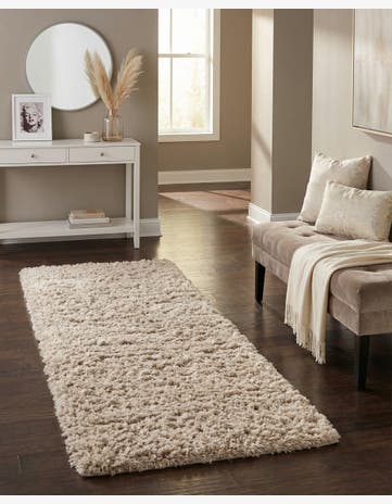 Blonde Marilyn Monroe™ Shag Runner Rug