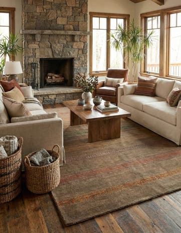 5' 6 x 8' 4 Juma Wool Rug