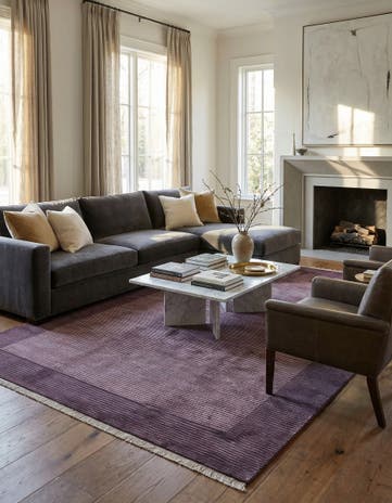 6' 6 x 9' 10 Hand Knotted Darya Wool Rug