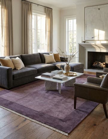 6' 6 x 9' 10 Hand Knotted Darya Wool Rug