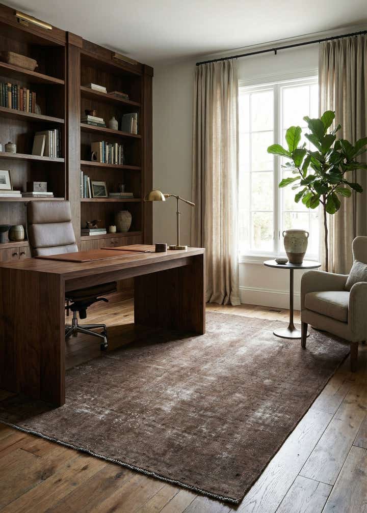 5' 5 x 9' 1 Vintage Wool Rug