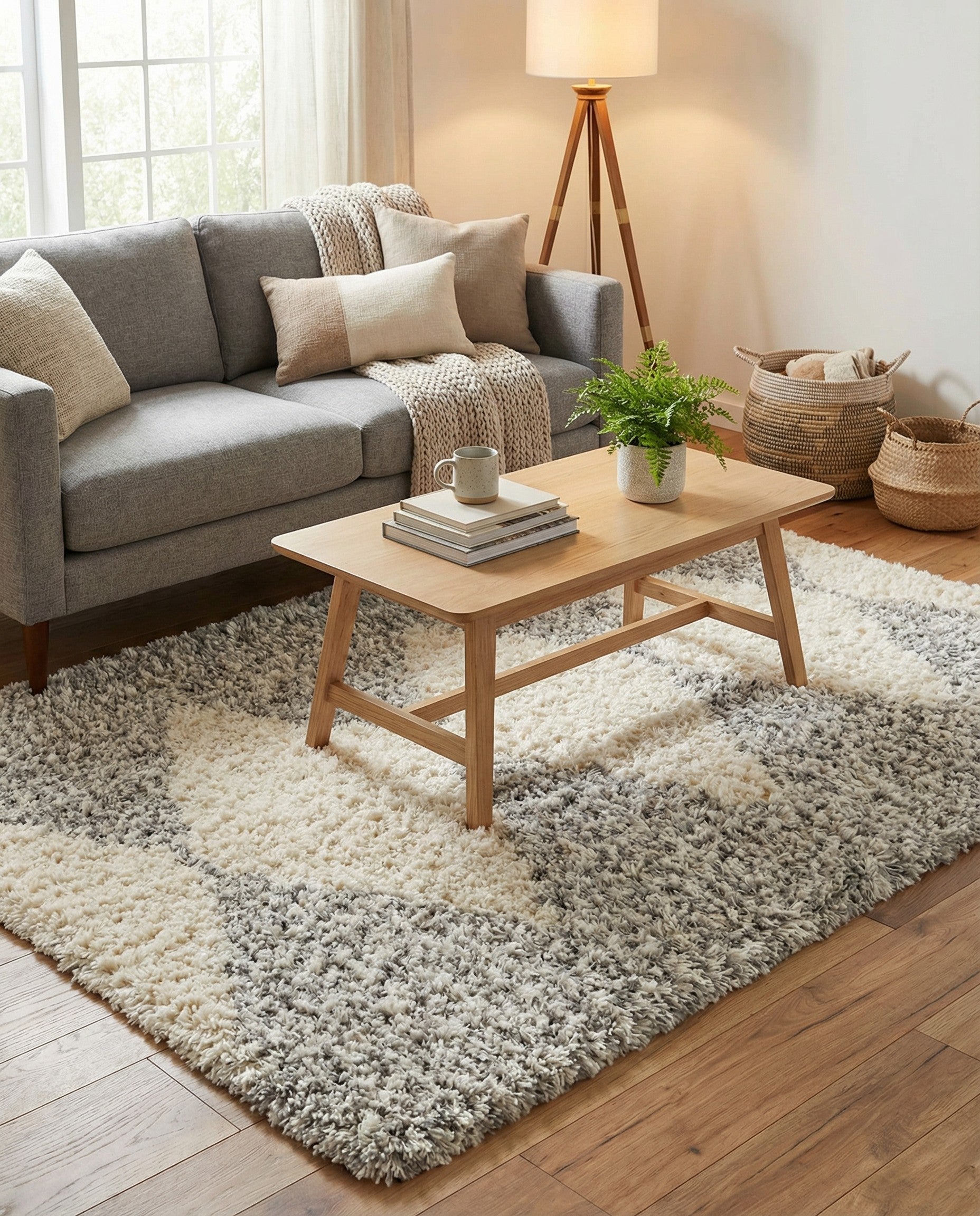  4' x 6' Infinity Shag Rug