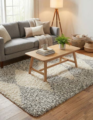 4' x 6' Infinity Shag Rug