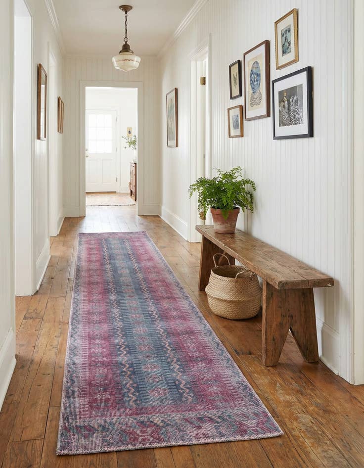 Detail image of 2' 7 x 12'  Washable Sisu Runner Rug