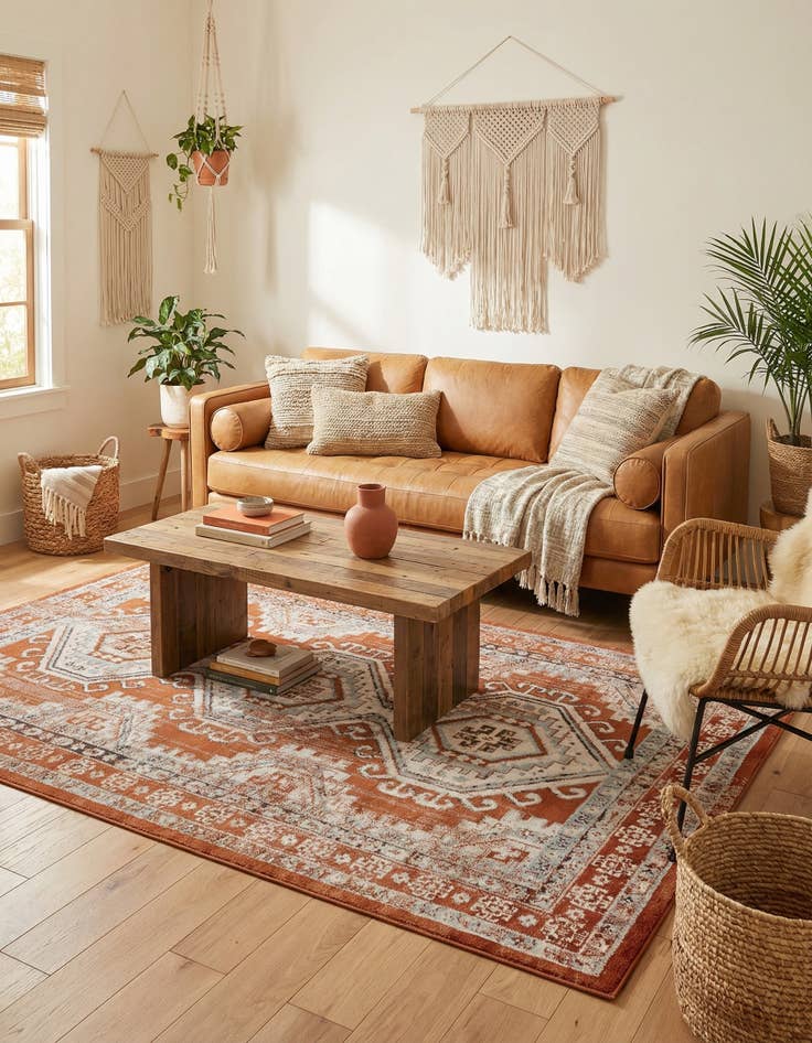 Detail image of 5' 3 x 8' Charlotte Rug