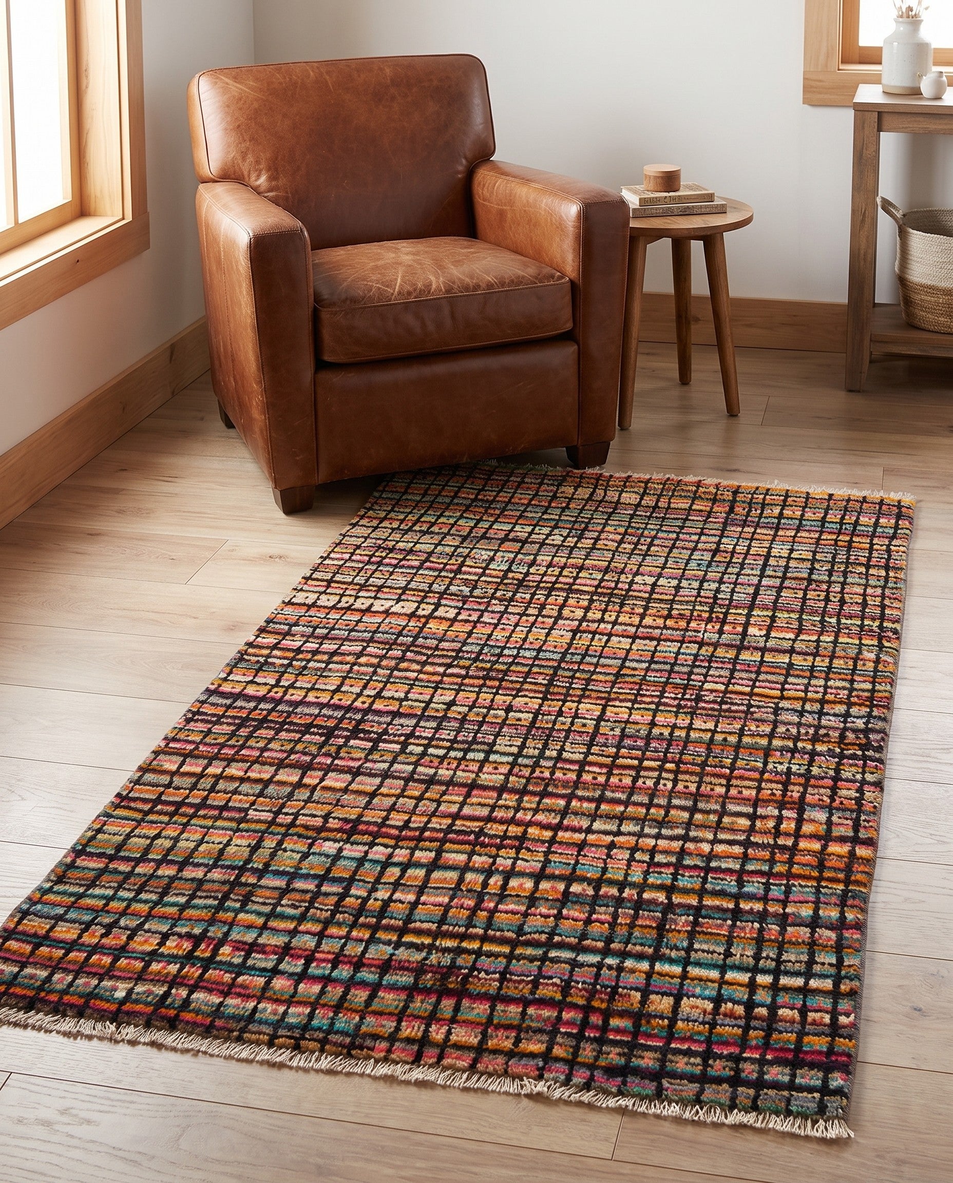 2' 10 x 5' 1 Hand Knotted Modern Ziegler Rug
