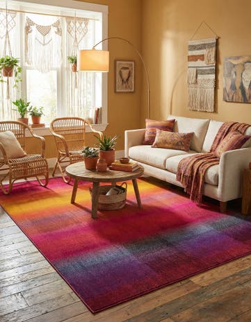 9' x 12' 2 Washable Hyacinth Rug
