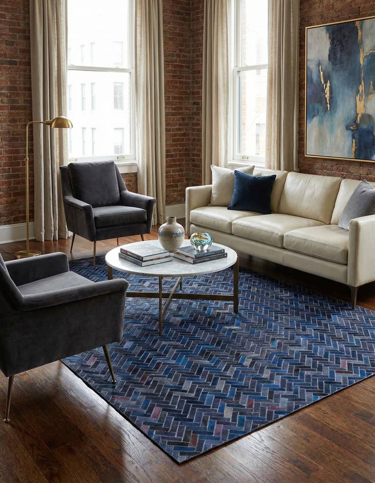 Detail image of 5' x 8' Cowhide Rug